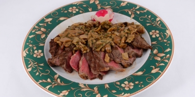 Beef Tagliata Mushrooms